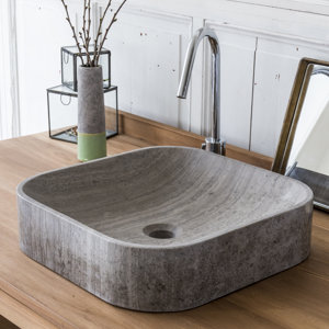 Tikamoon 40 cm Aufsatzwaschbecken Vasque