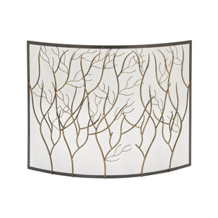 Wrought Iron Fireplace Screen Wayfair