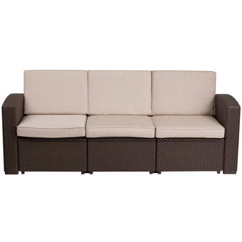 Clifford Patio Sofa With Cushions