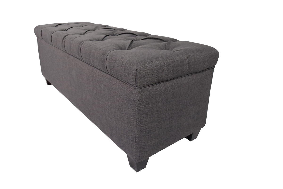 The Sole Secret Fabric Storage Bench & Reviews Wayfair