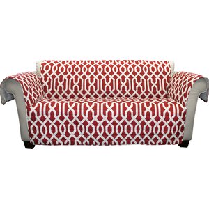 Caledonia Box Cushion Sofa Slipcover