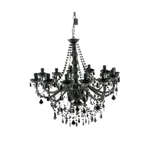 12-Light Crystal Chandelier