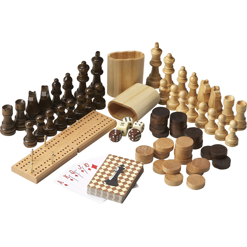 Wildon Home ® Masterpiece Anatoly Wood Multi Game Set & Reviews Wayfair