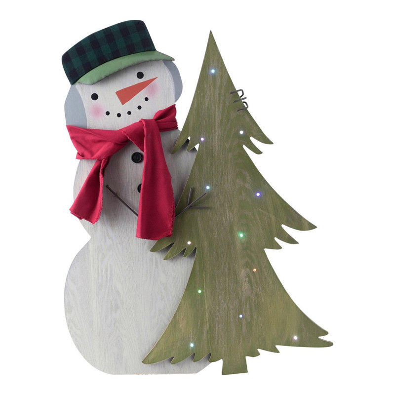Hallmark Home Gifts Lightup Indoor Outdoor Standing Snowman Decor Lightup Indoor Outdoor Standing Snowman Decor With Hat And Scarf