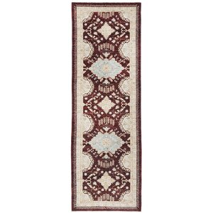 Vegetable Dye Hand-Knotted Brown Area Rug