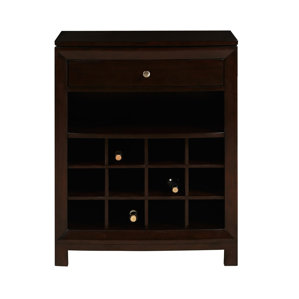 Jeffreys 12 Bottle Floor Wine Rack by Darby Home..