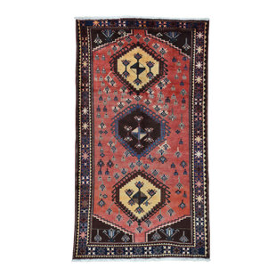Chocolate And Red Area Rugs Wayfair One Of A Kind Semi Afsar Ition Hand Knotted 5 6 X 9 8 Wool Red Chocolate Area Rug