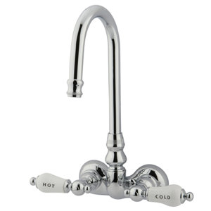 Vintage Wall Mount Clawfoot Tub Faucet