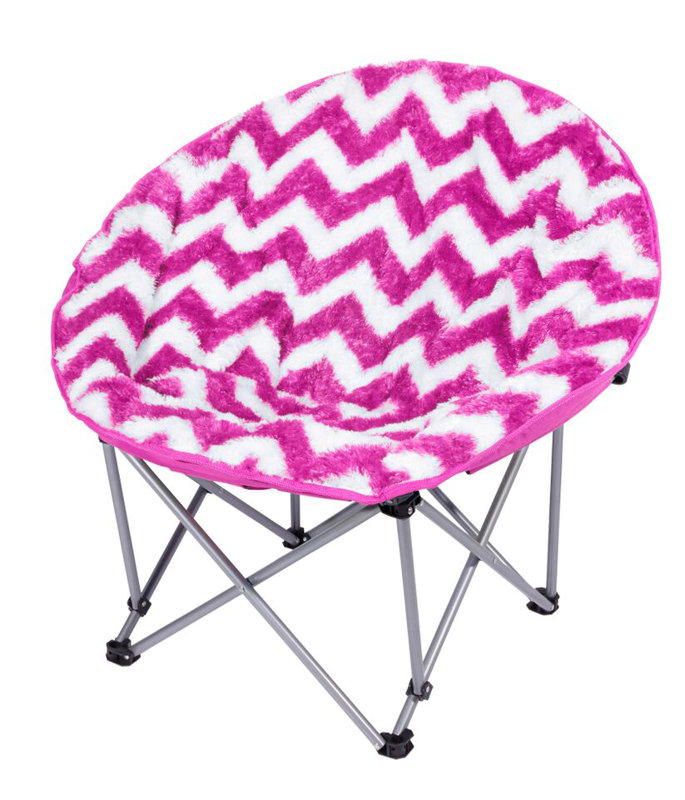 Three Cheers For Girls! Chevron Moon Kids Novelty Chair & Reviews Wayfair