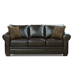 Faux Leather Sofa Beds You Ll Love Wayfair Grandwood Sofa Bed