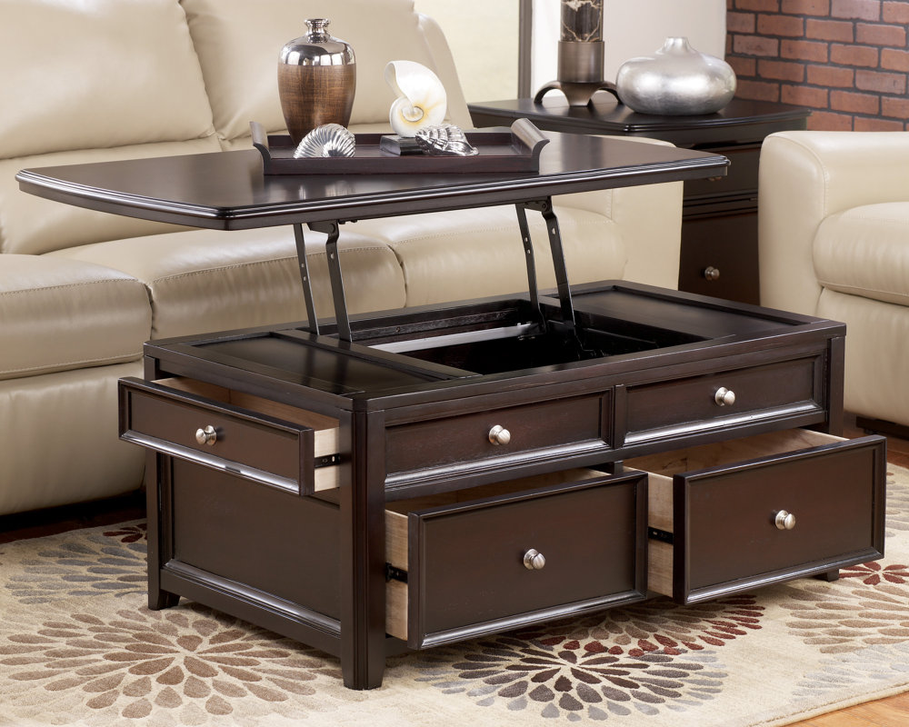 Darby Home Co Han Trunk Coffee Table With Lift Top Reviews Han Trunk Coffee Table With Lift Top