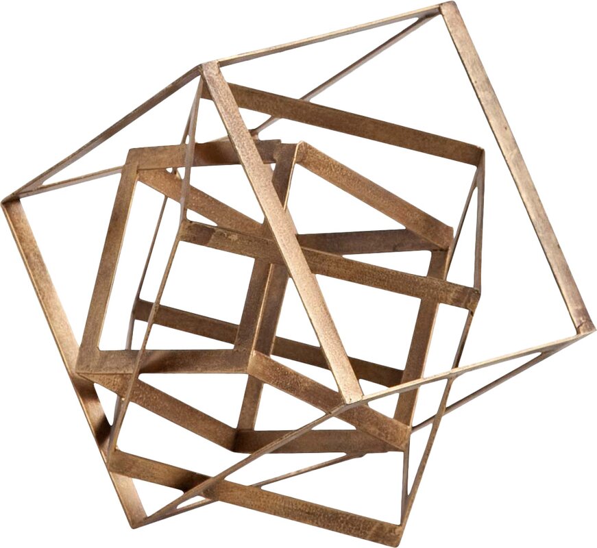 Tesseract Metal Decor Sculpture & Reviews | AllModern