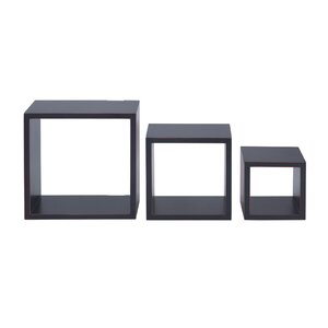 3 Piece Nesting Cube Shelf Set