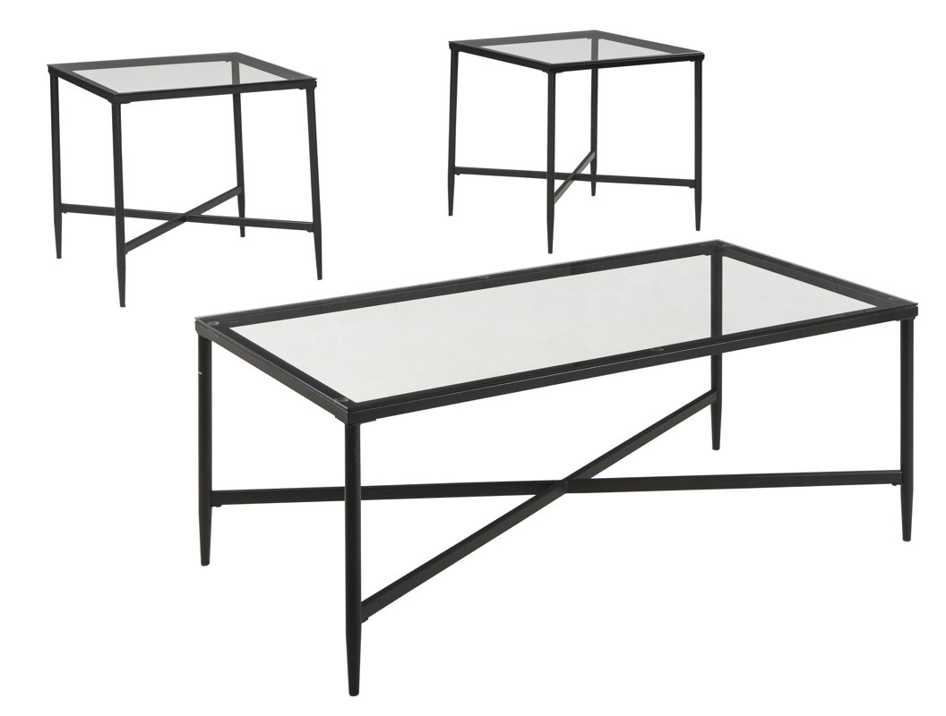 Zipcode Design Melanie 3 Piece Coffee Table Set & Reviews | Wayfair Zipcode Design Melanie 3 Piece Coffee Table Set & Reviews | Wayfair