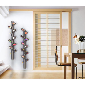 Belteau 10 Bottle Wall Mounted Wine Ra..