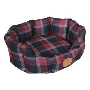 Wick-Away Nano-Silver and Anti-Bacterial Water Resistant Round Circular Dog Bed