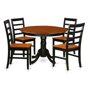 Hartland 5 Piece Dining Set by Wooden Importers
