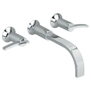 Berwick Wall mounted Bathroom Faucet with Drain Assembly
