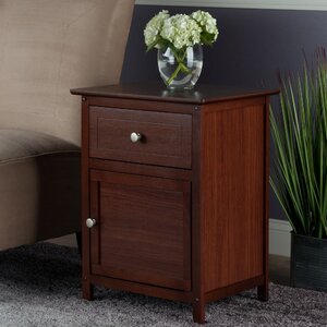 Gallinas 1 Drawer Nightstand