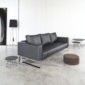 Cassius Q Deluxe Convertible Sofa by Innovation Living Inc.