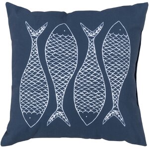 Cannaday Fabulous Fish Outdoor Throw Pillow