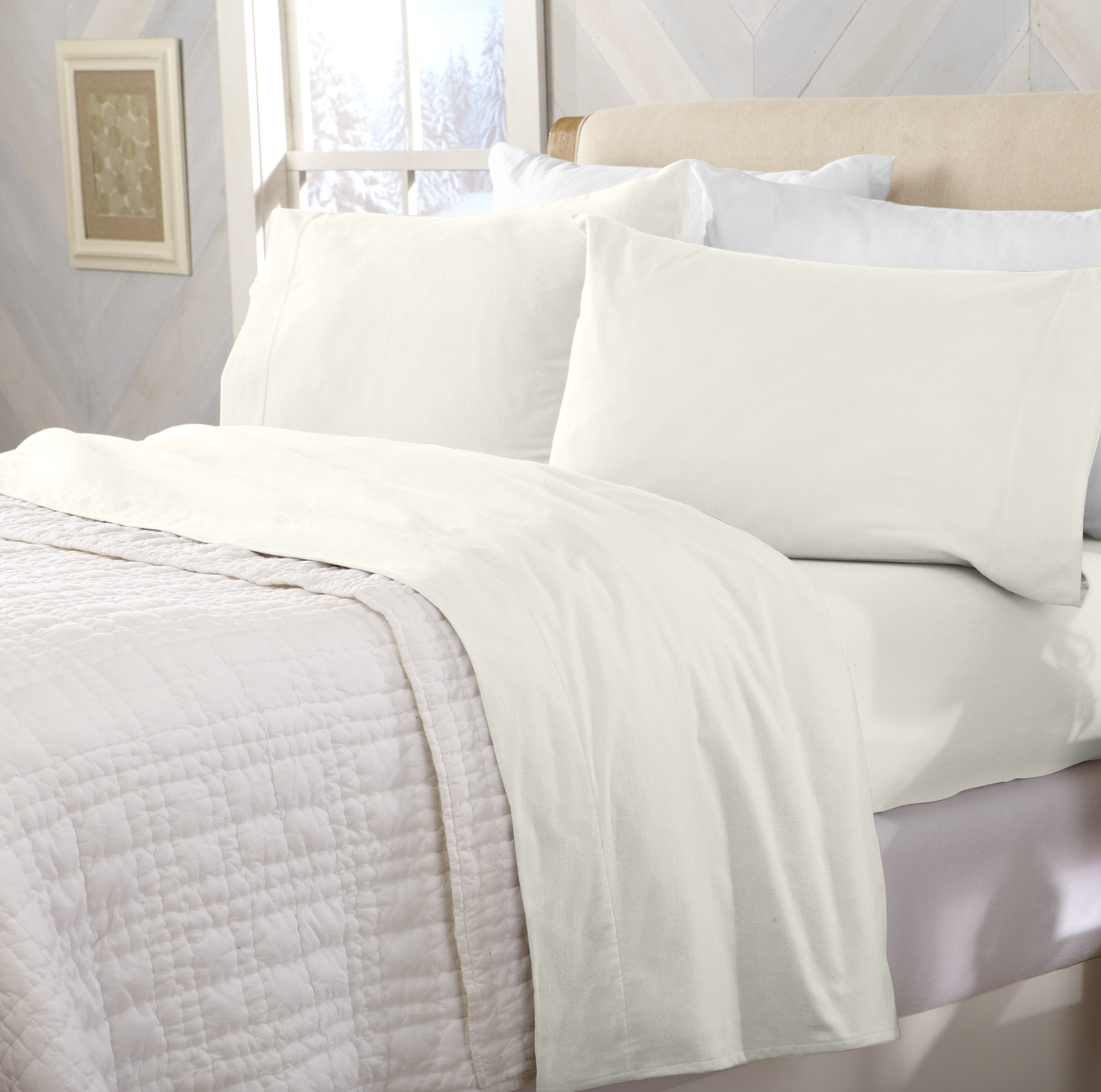 Peter Super Soft Solid Flannel 100 Turkish Cotton Sheet Set Peter Super Soft Solid Flannel 100 Turkish Cotton Sheet Set Reviews Allmodern