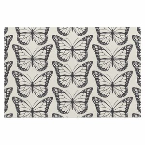 Amanda Lane Monarch Spirit Illustration Doormat