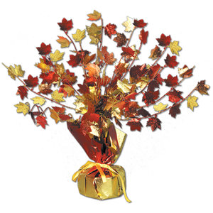 Fall/Thanksgiving Fall Leave Gleam 'N Burst Centerpiece