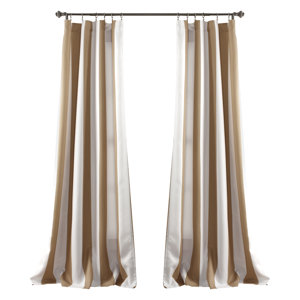 Meena Striped Room Darkening Thermal Panel Pair (Set of 2)