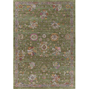 Green Oriental Rugs You Ll Love Wayfair Vermillion Green Area Rug