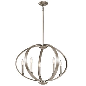 Zachary 5-Light Candle-Style Chandelier