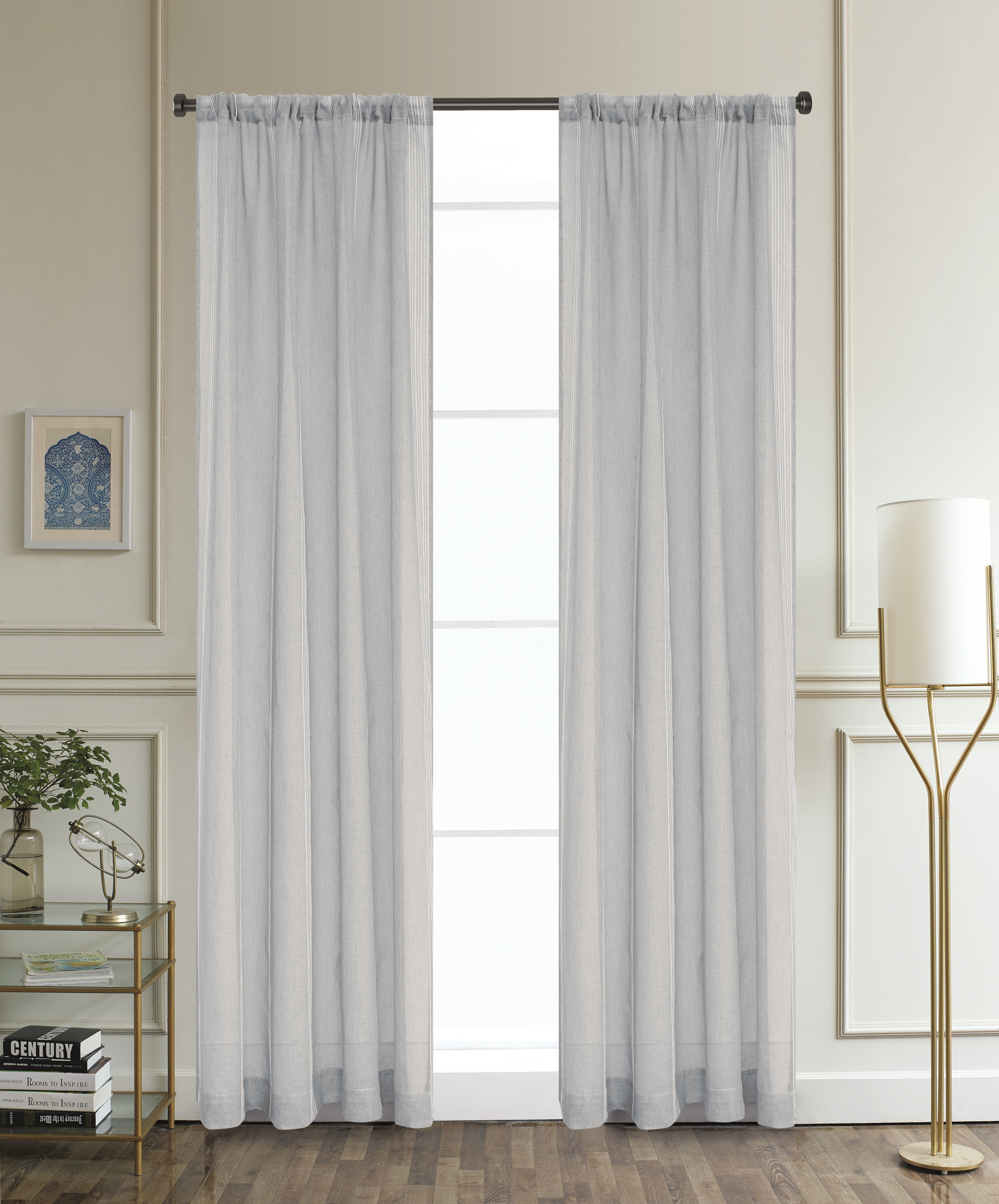 Home & Garden Garden Curtains Single Simple Elegant Soho Rod Curtains Drapes and Valances o Treatments & Hardware Single Simple Elegant Soho Rod Pocket Faux