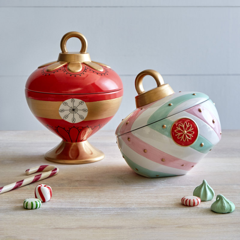 Hallmark Home &amp; Gifts Holiday Decorative Candy Decorative Bowl | Wayfair