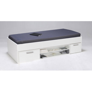 Funktionsbett Tess mit Stauraum, 90 x 200 cm von Wildon Home