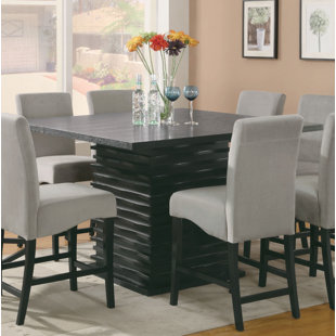 8 Seat Square Kitchen Dining Tables You Ll Love Wayfair Annapolis Counter Height Dining Table
