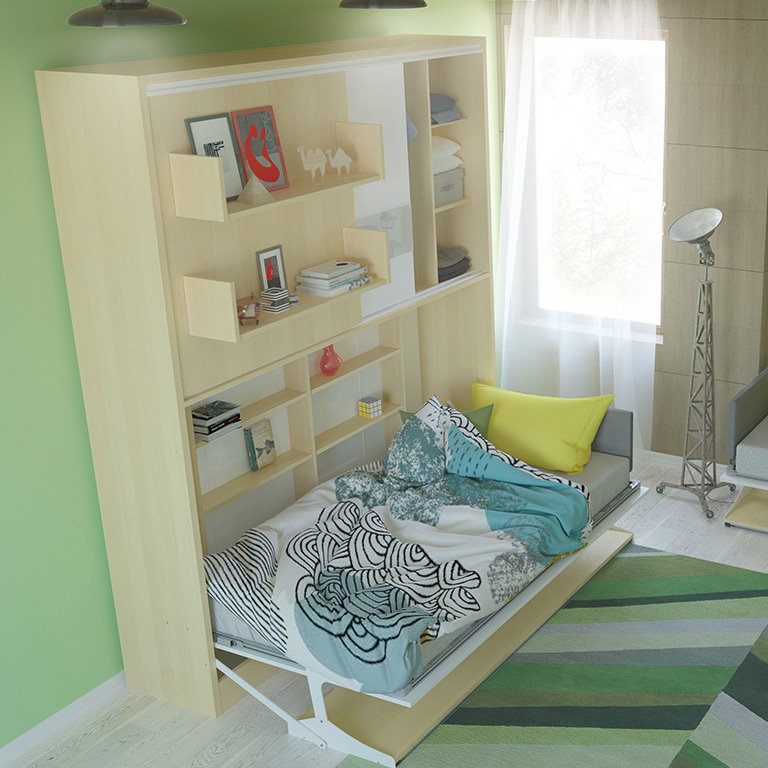 Brayden Studio Gautreau Twin Storage Murphy Bed Wayfair Gautreau Twin Storage Murphy Bed