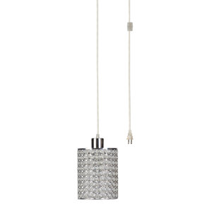 Austina Cylindrical Plug in Drum 1-Light Mini Pendant