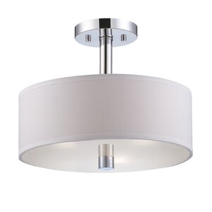 Wittig 3-Light Semi Flush Mount