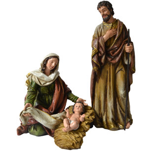 Outdoor Nativity Set Lighted Wayfair Nativity Set