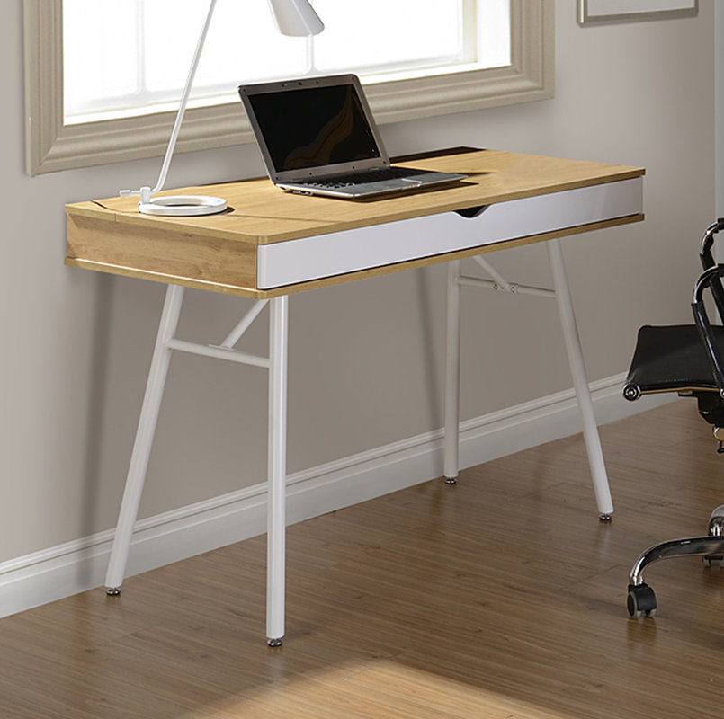 Mercury Row Workstation With Cord Management And Storage Writing Workstation With Cord Management And Storage Writing Desk