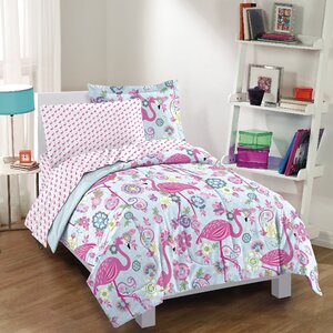 Flamingo Comforter Set