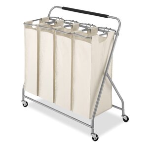 Easy-Lift Quad Laundry Sorter