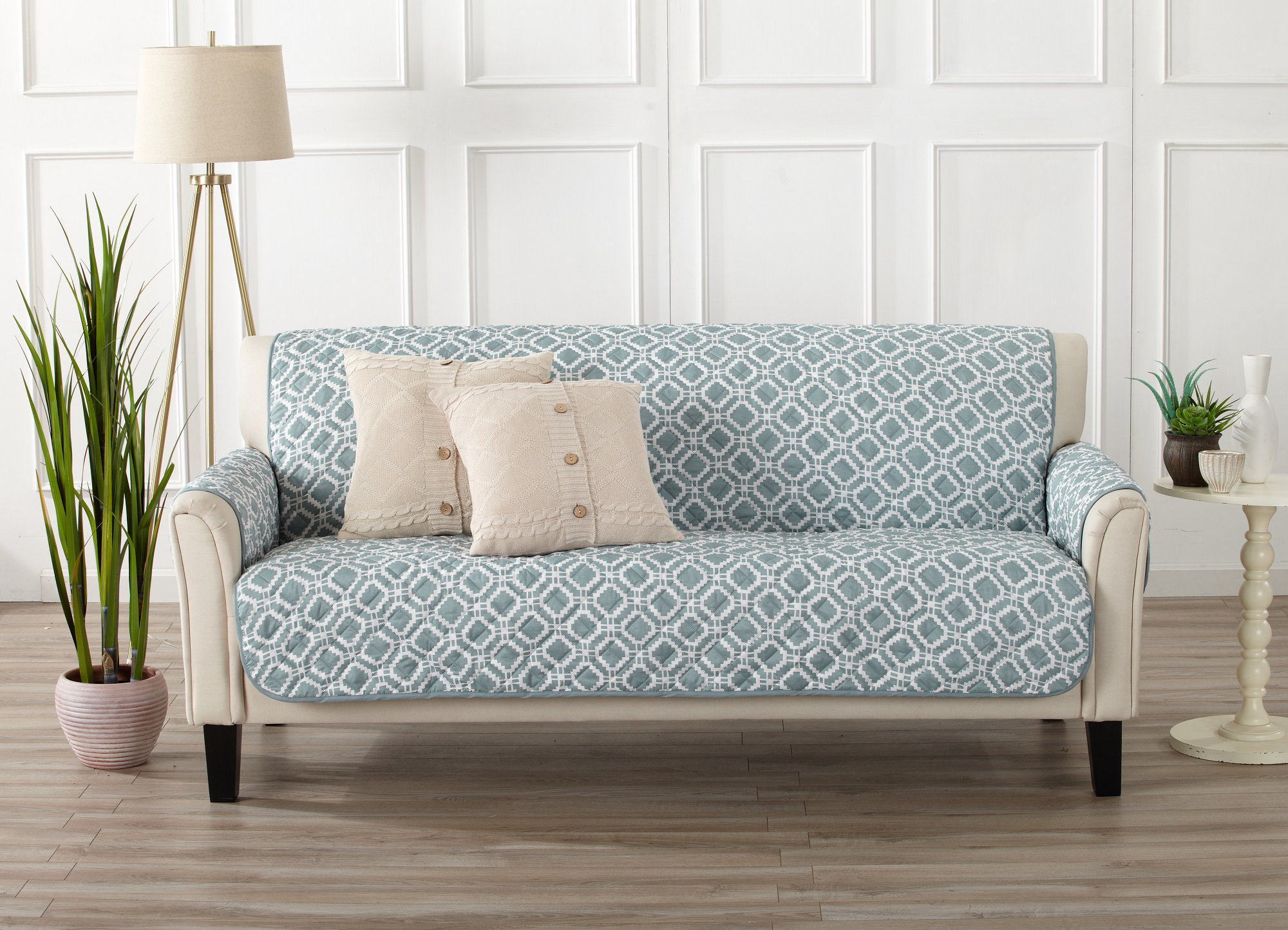 Box Cushion Sofa Slipcover