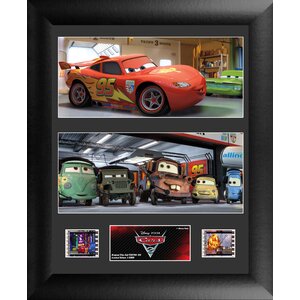 Cars 2 Double FilmCell Framed Art