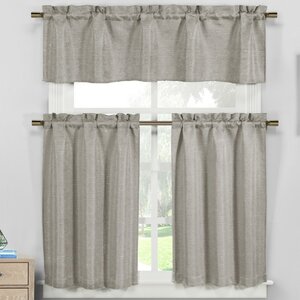 Fraser 3 Piece Kitchen Curtain Set