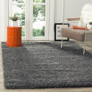 Maya Handmade Dark Gray Area Rug