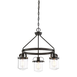Burroway 3-Light Candle-Style Chandelier