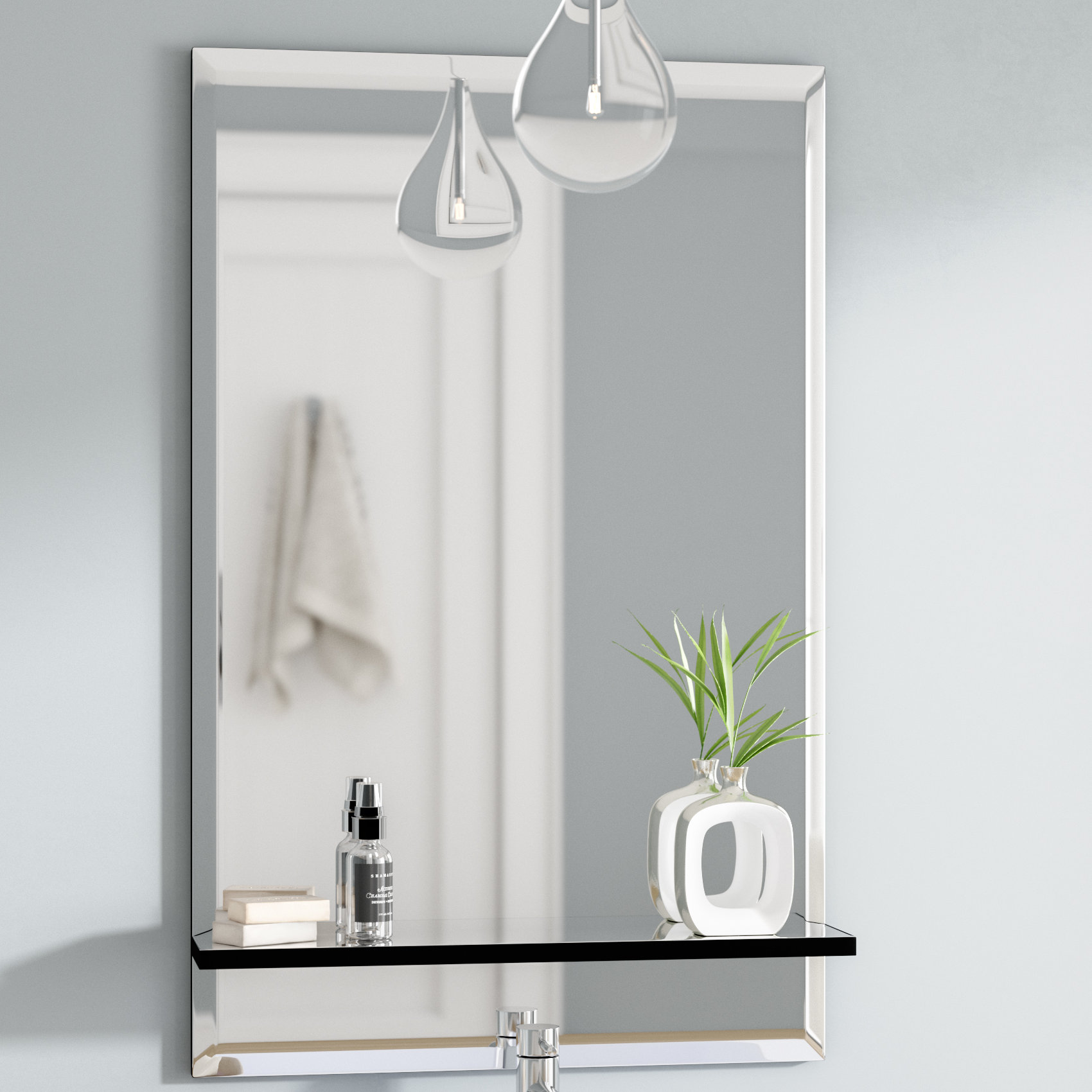 Wade Logan Brizendine Bathroom Vanity Mirror Wayfair