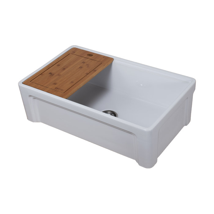 Tosca 30 L X 20 W Farmhouse Kitchen Sink