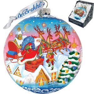 Holiday Limited Edition Special Delivery Glass Ornament